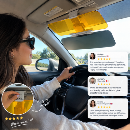 SunGuard™ FrontView Visor