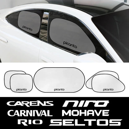 Car Sunshade Side Window Cover Accessories For Kia RIO PICANTO MOHAVE CARNIVAL SELTOS CARENS NIRO CERATO VENGA K5 STONIC