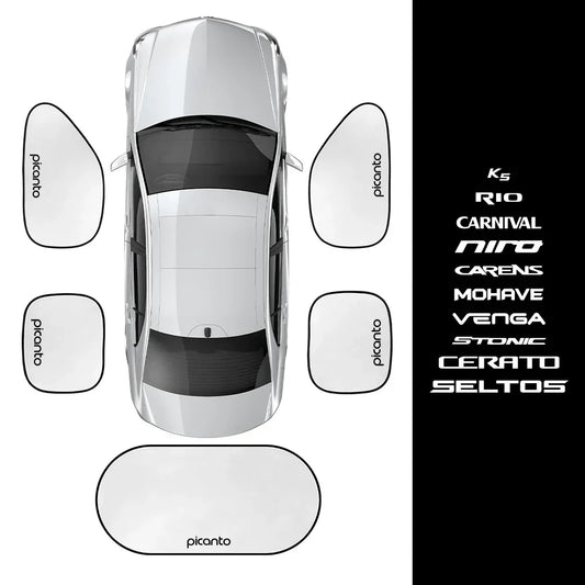 Car Sunshade Side Window Cover Accessories For Kia RIO PICANTO MOHAVE CARNIVAL SELTOS CARENS NIRO CERATO VENGA K5 STONIC