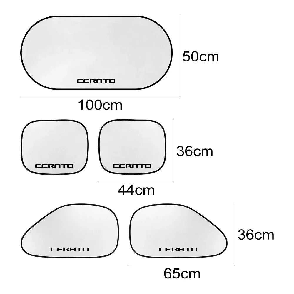 Car Sunshade Side Window Cover Accessories For Kia RIO PICANTO MOHAVE CARNIVAL SELTOS CARENS NIRO CERATO VENGA K5 STONIC