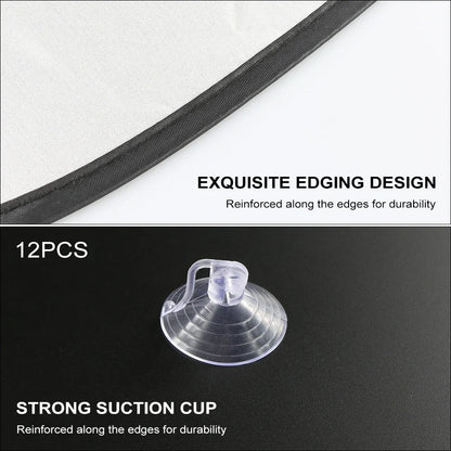 Car Sunshade Side Window Cover Accessories For Kia RIO PICANTO MOHAVE CARNIVAL SELTOS CARENS NIRO CERATO VENGA K5 STONIC